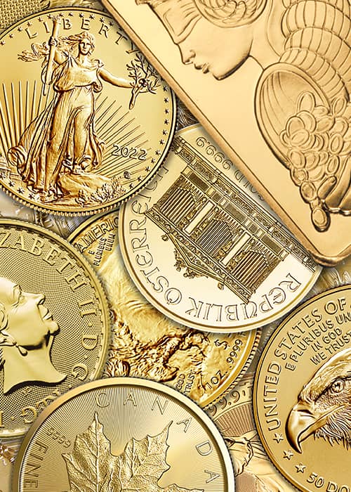 Types of Precious Metals Stored