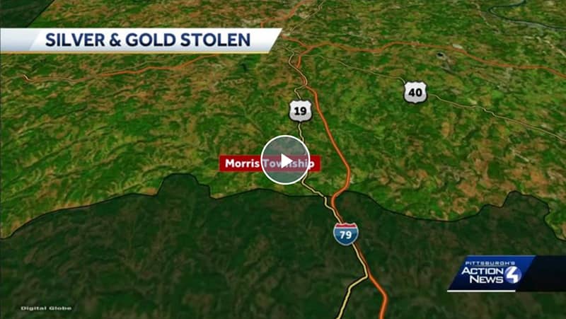 Gold and Silver stolen